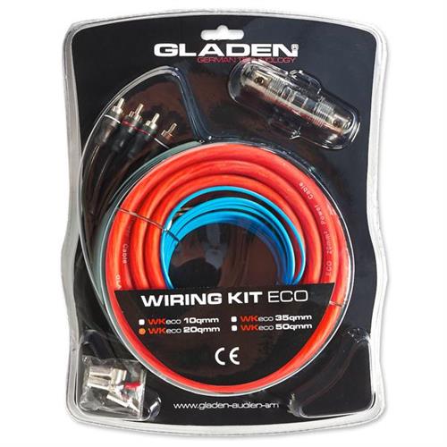 Gladen ECO kabelset 20 mm