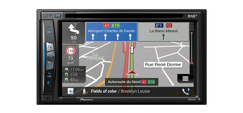 Pioneer AVIC-Z730DAB-C Truck en Campernavigatie