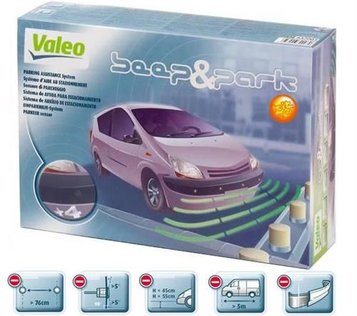 Valeo Beep & Park Kit 4 Parkeersensoren